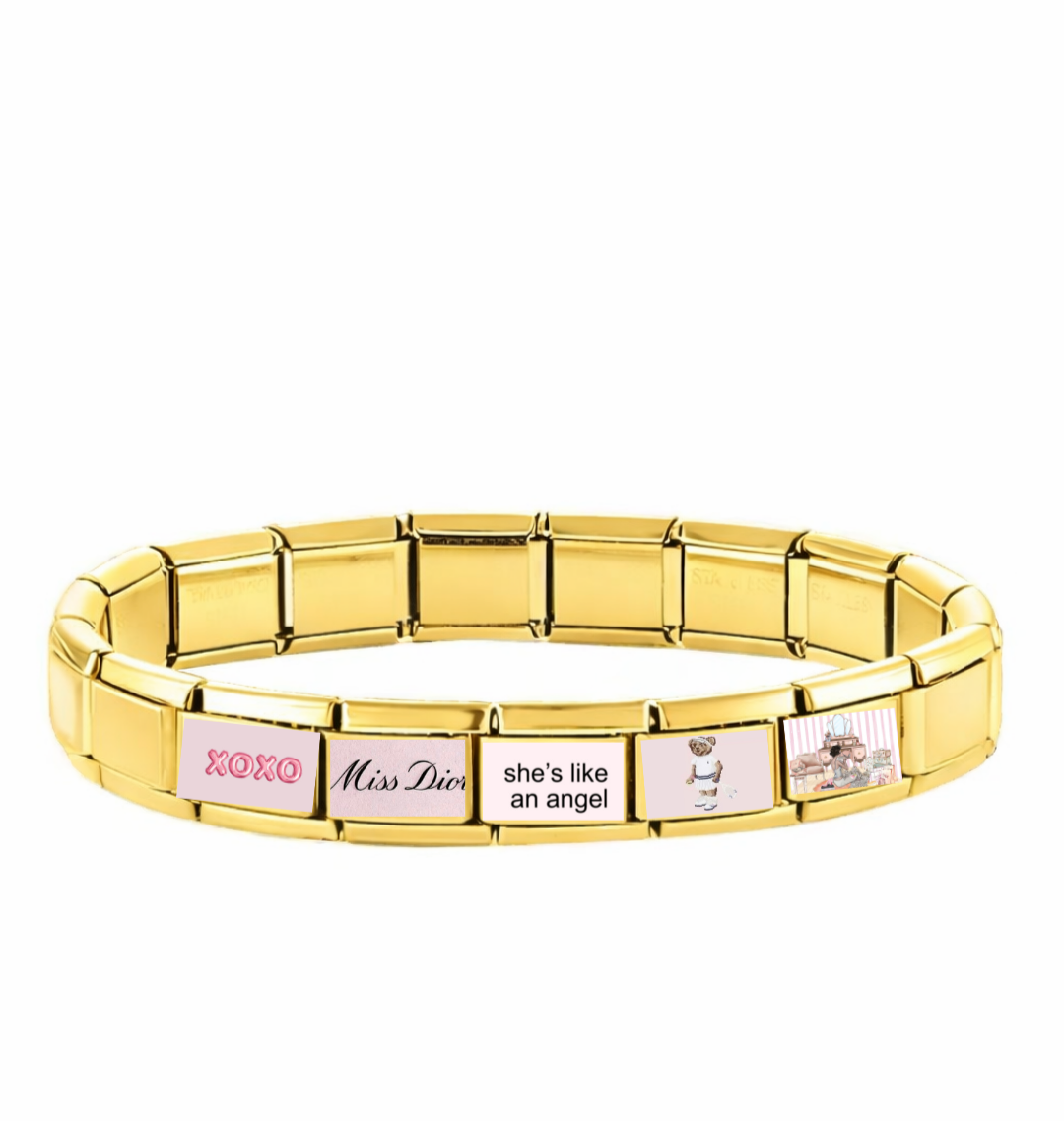 Angel Baby Bracelet — Ready-Made(5 charms)