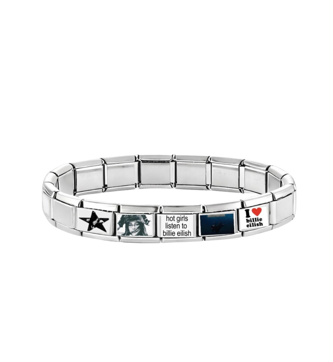 Billie Eilish Bracelet — Ready-Made(5 charms)