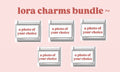 Loracharms Bundle (Set of 5)