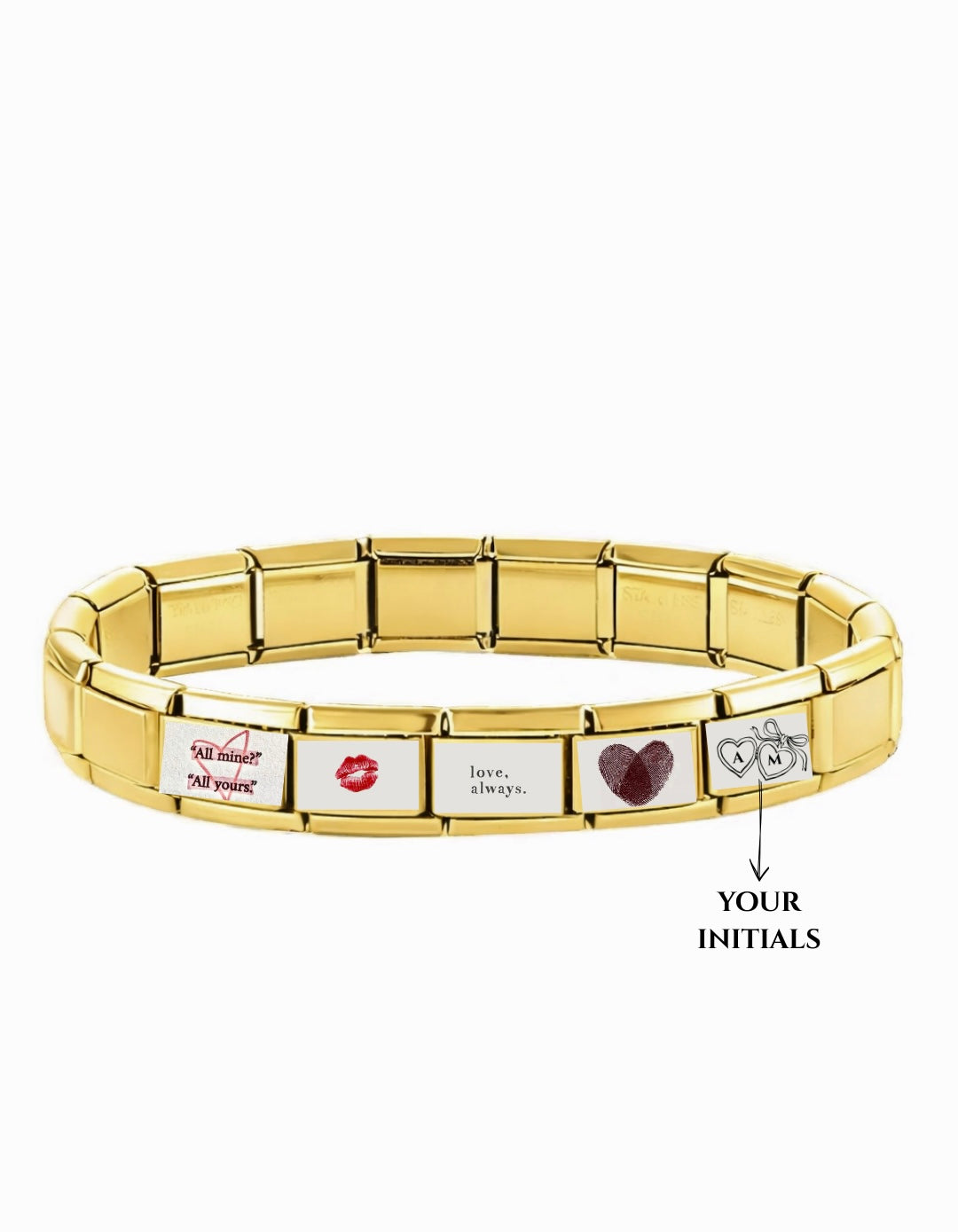 Love, Always Bracelet — Ready-Made(5 charms)