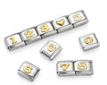 Numbers Charm(gold&silver)