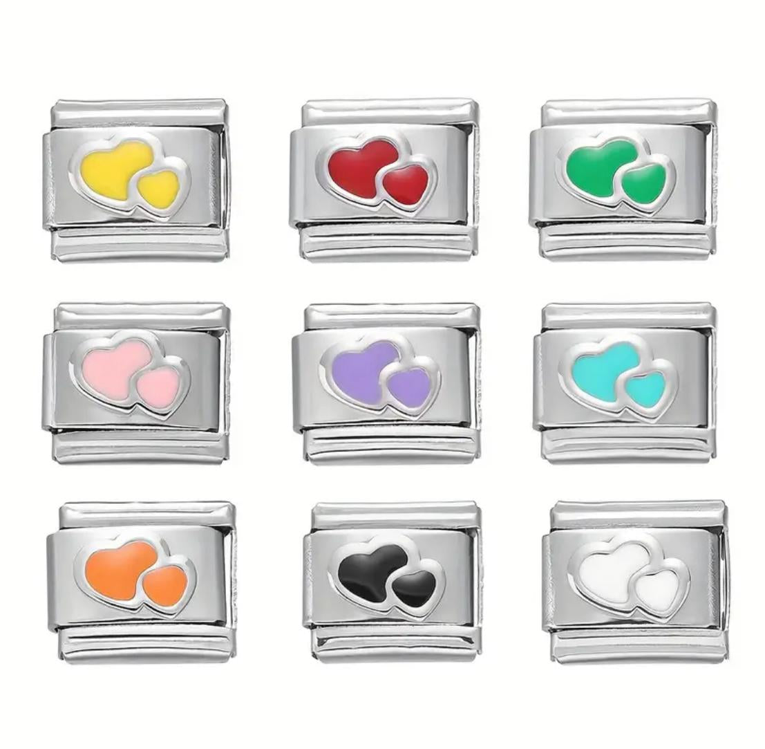 Heart charms