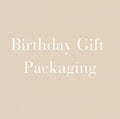 Birthday Gift Packaging