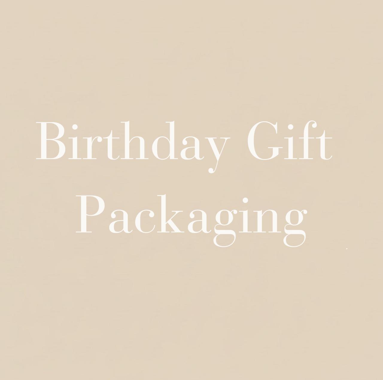 Birthday Gift Packaging
