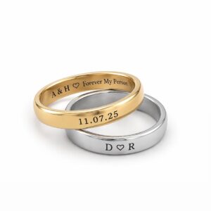 Matching Engraved Ring