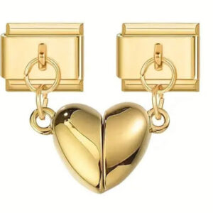 Split Heart Charm 2